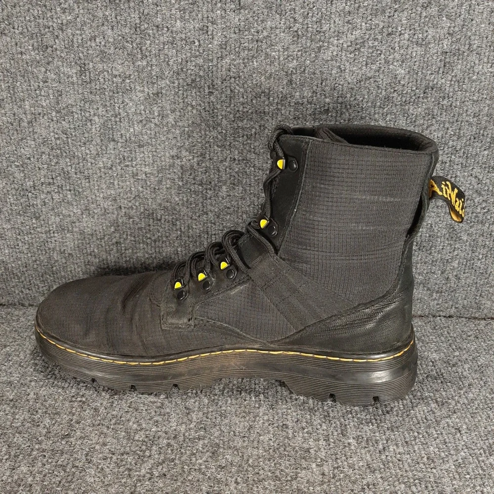 Dr. Martens Combs Tech II Boot LA004 SH 05 X Size 11 Black Mens Utility Tactical